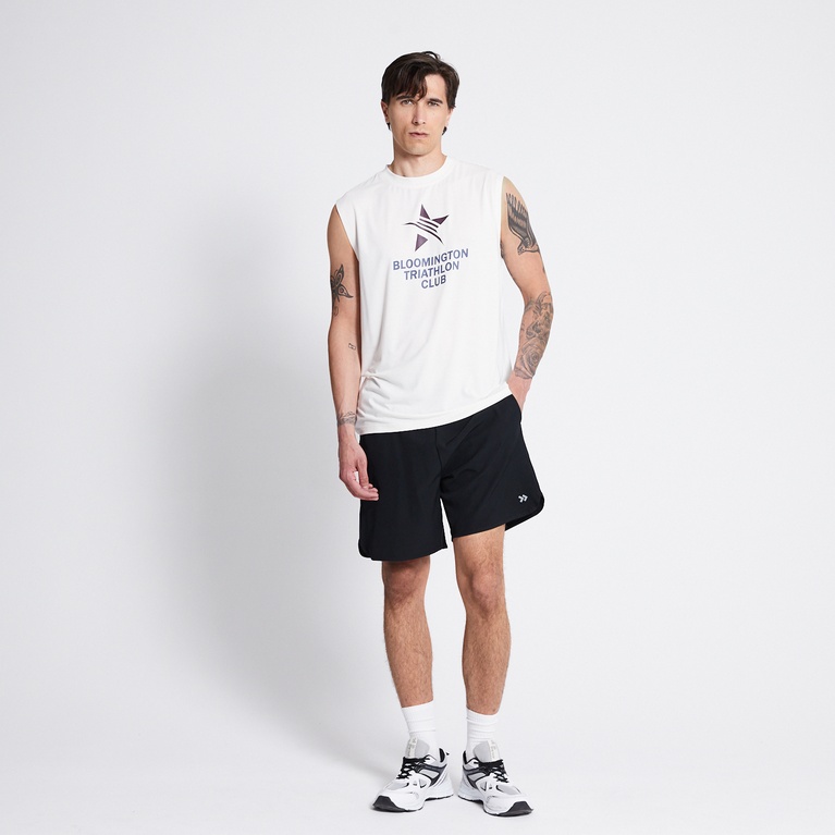 Training tank top "Goal Box" Chalk White